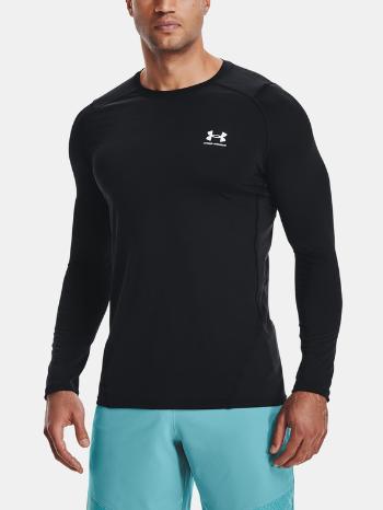 Under Armour HG Armour Fitted LS Triko Černá