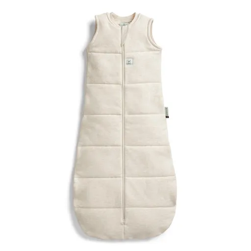 ergoPouch Pytel na spaní organická bavlna Jersey Oatmeal Marle 3-12 m, 6-10 kg, 2,5 tog