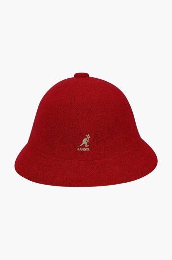 Klobouk Kangol Bermuda Casual červená barva, 0397BC.SCARLET-SCARLET