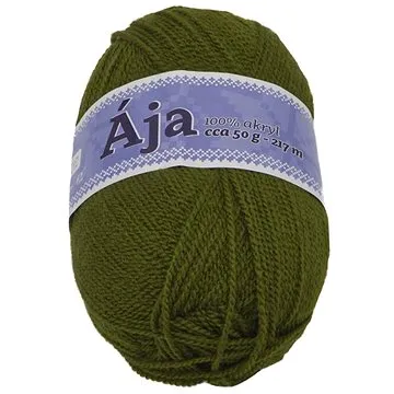 Ája NGM 50g - 977 tmavě zelená (6558)