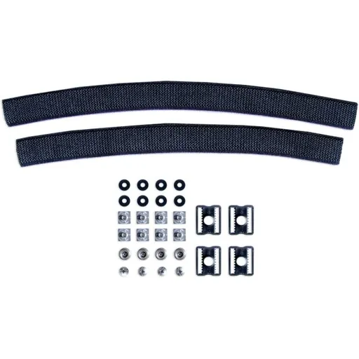 BLINDSAVE SHARKY STRAPS & BUCKLES Upevňovací sada pro masku, černá, velikost