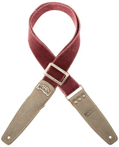 Magrabò Stripe SS Cotton Washed Bordeaux / Aged Granite 5 cm