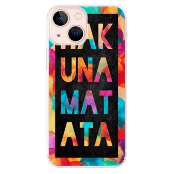 Odolné silikonové pouzdro iSaprio - Hakuna Matata 01 - iPhone 13 mini