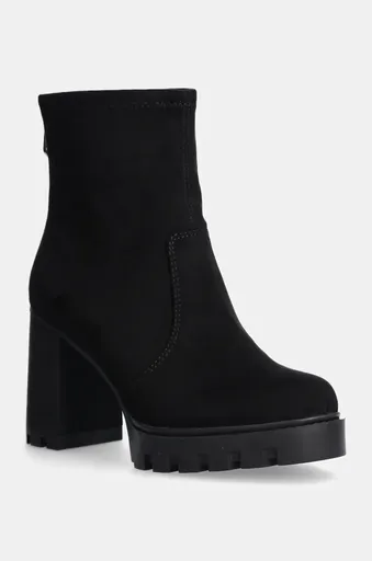 Nízké kozačky Calvin Klein Jeans HEEL PLATFORM ZIP BOOT SS