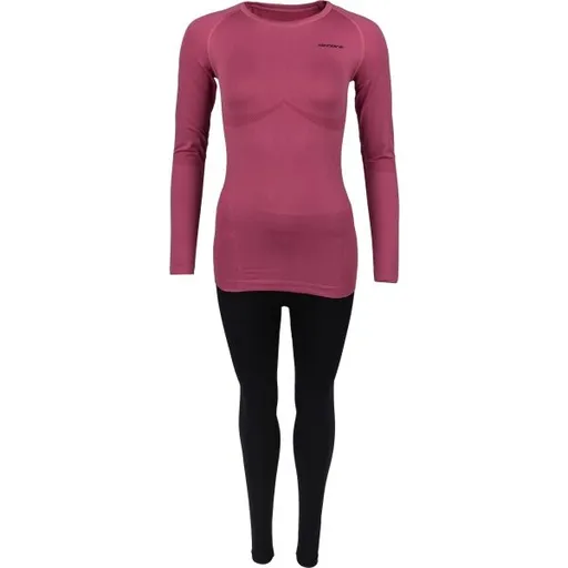 Arcore WILMA Dámské funkční termoprádlo, vínová, velikost