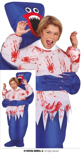 Guirca Dětský nafukovací kostým - Huggy Wuggy