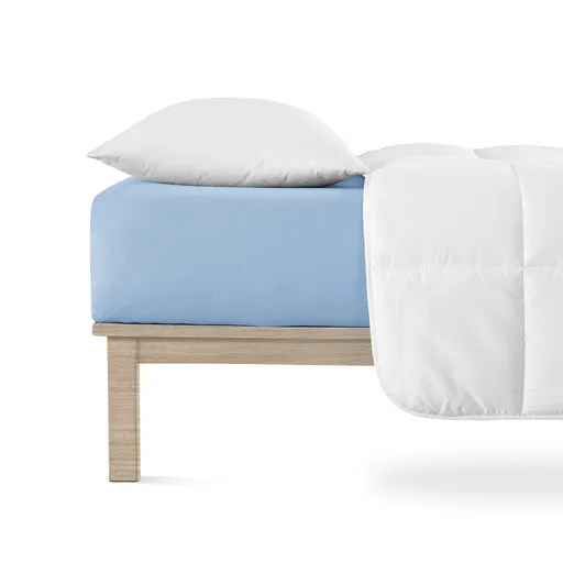 4Home jersey prostěradlo Lycra modrá, 90 x 200 cm