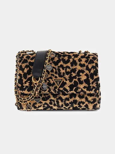 Guess dámská kabelka se zvířecím vzorem HWLG9673200-LEO T/U