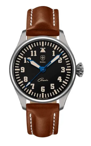 Biatec Corsair Vintage 03 - Světle hnědý kožený řemínek