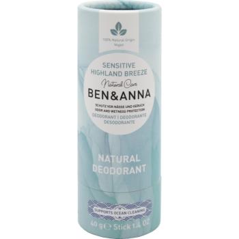 BEN&ANNA Sensitive Highland Breeze tuhý deodorant 40 g