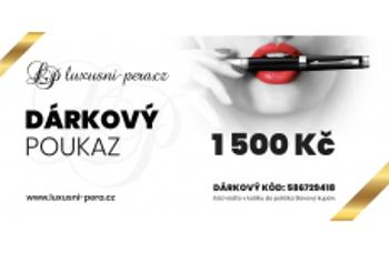 Dárkový poukaz na 1500,- Kč