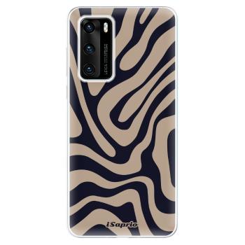 Odolné silikonové pouzdro iSaprio - Zebra Black - Huawei P40