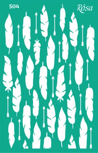 Šablona opakovatelně samolepicí 13x20cm – 504