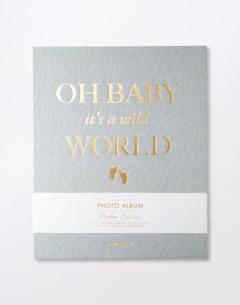 PrintWorks Photo Album - Baby Its a Wild World Mint