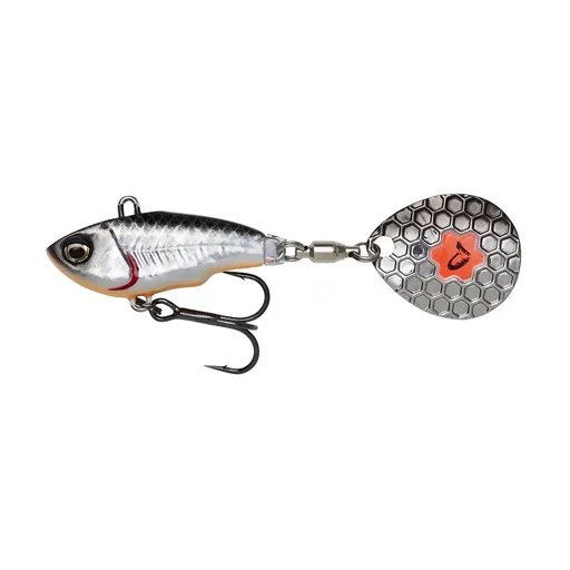 Savage Gear Tail Spinner Fat Tail Spin Sinking Dirty Silver - 5,5cm 9g,Savage Gear Tail Spinner Fat Tail Spin Sinking Dirty Silver - 5,5cm 9g