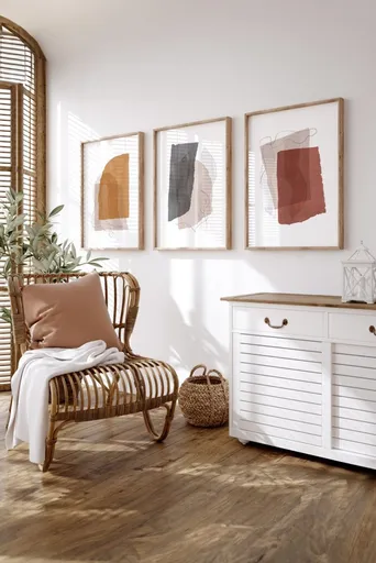 Dekorativní rámovaný obraz (3 kusy) Artsycllct43