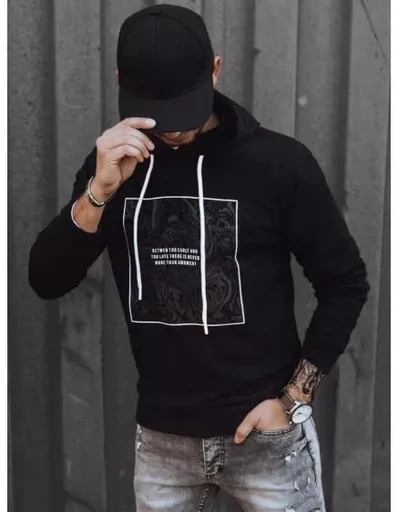 Pánská mikina CORBIN černá