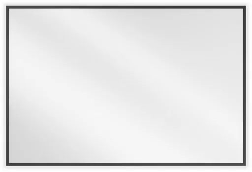 MEXEN Loft zrcadlo 90 x 60, černý rám 9852-090-060-000-70
