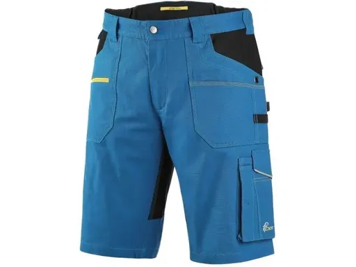 Kraťasy CXS STRETCH, pánské, středně modré-černé, vel. 62