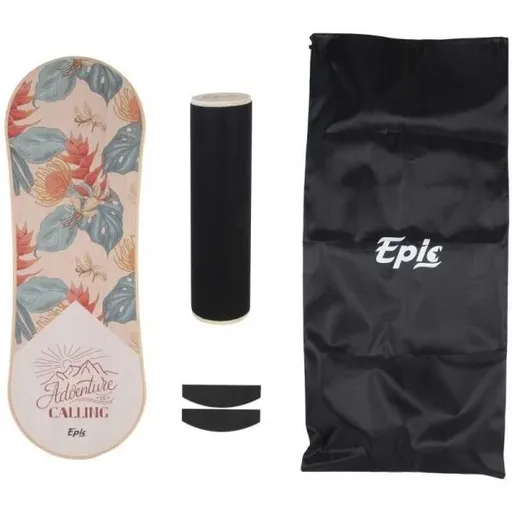 EPICSTAR TROPICO Balanční deska, hnědá, velikost