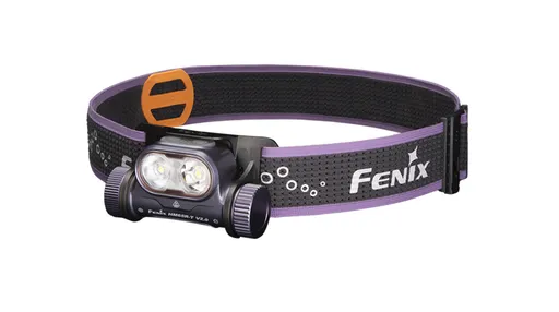Fenix nabíjecí čelovka hm65r-t v2.0 tmavě fialová