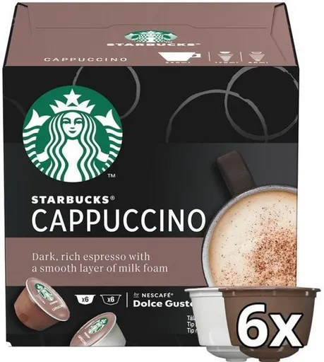 DOLCE G. CAPPUCCINO 12KS KAPS. STARBUCKS