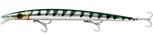 Savage gear wobler barra jerk sinking green barracuda - 19 cm 29 g