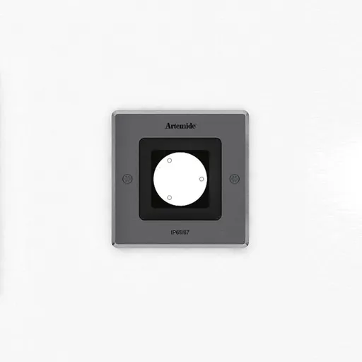 Artemide Ego 90 Flat pochozí ocel 10d  3000K čtverec T40007SPW00