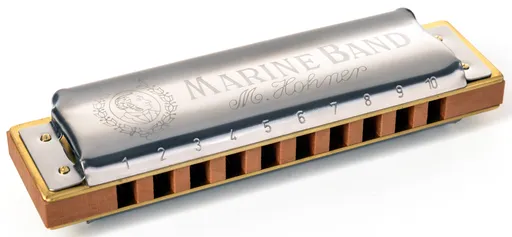 Hohner Marine Band 1896 G-major (rozbalené)