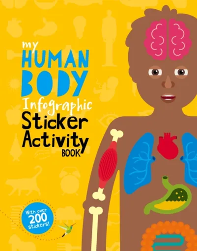My Human Body Infographic Sticker Activity Book - Jo Dearden