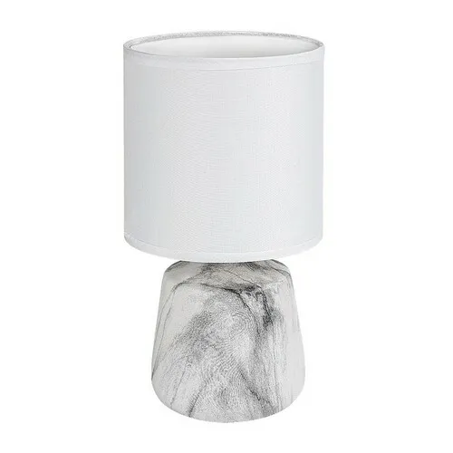 Rabalux 74067 stolní lampa Nalisa, válcovitá, bílá