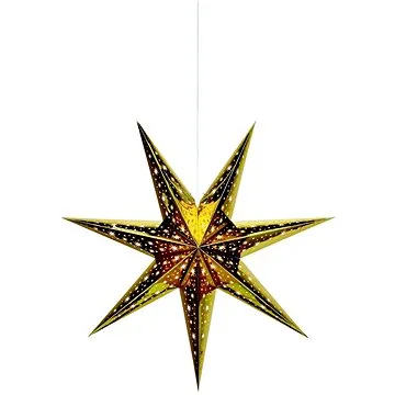 Markslöjd 703614 - Vánoční dekorace NANNA 1xE14/25W/230V zlatá 75 cm (113846)