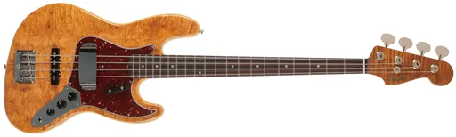 Fender Custom Shop Artisan Maple Burl Jazz Bass NOS