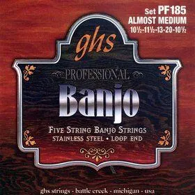 GHS Banjo 5 Stainless Steel tvrdost 0105/020