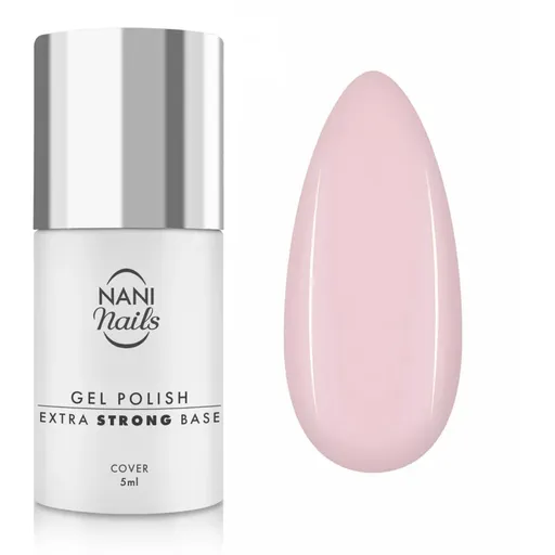 NaniNails Milky Pink podkladový lak na nehty 5 ml