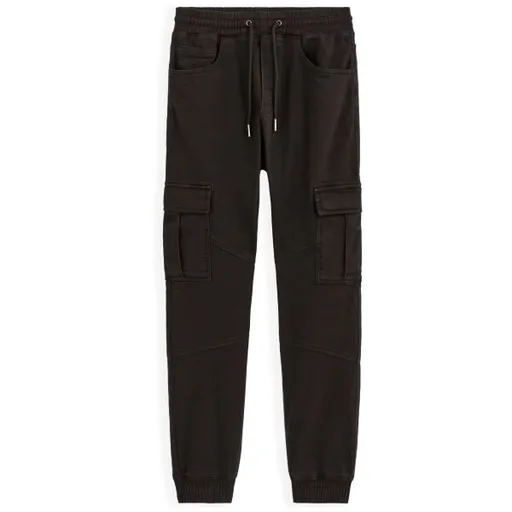 CELIO COKIT4 Pánské volnočasové kalhoty, černá, velikost