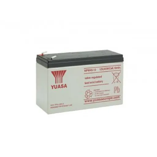 Fukawa YUASA NPW45-12 (12V; 45W/čl (7,5Ah); faston F2-6,3mm; životnost 5let)