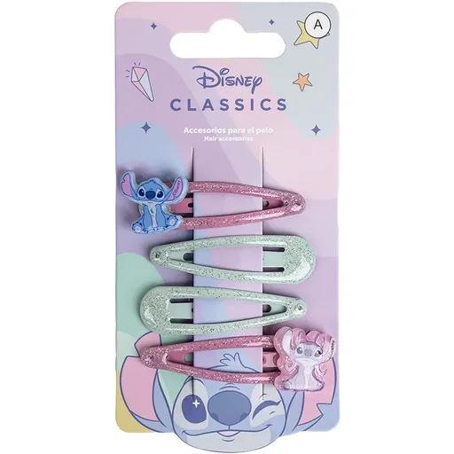Disney Stitch Hair Accessories sponky do vlasů pro děti 4 ks