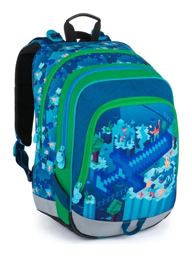 Malý školní set Bagmaster ALFA 21 B Set S Blue