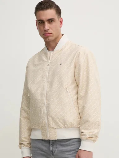 Tommy Hilfiger pánská béžová bunda bomber  MW0MW38707 M