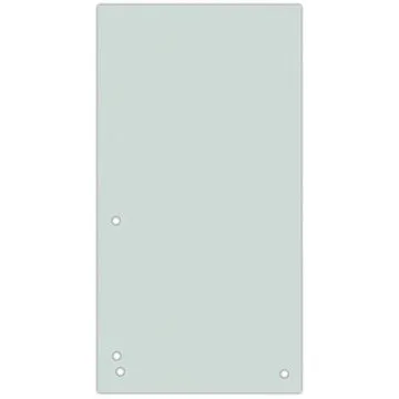 DONAU šedý, papírový, 1/3 A4, 235 x 105 mm - balení 100 ks (8620100-13PL)