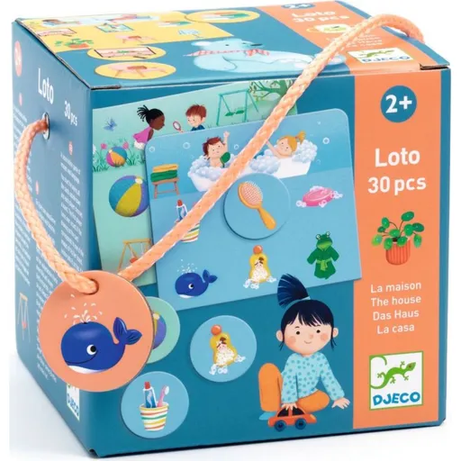 Djeco Loto Dům a zahrada