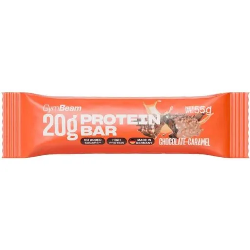 GymBeam PROTEIN BAR 55 G ČOKOLÁDA + KARAMEL Proteinová tyčinka, , velikost 55 G