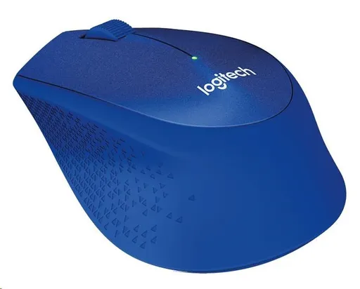 Logitech Wireless Mouse M330 Silent Plus, blue