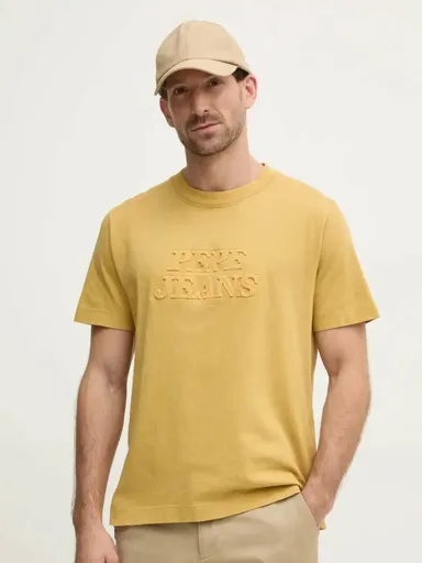 Pepe Jeans pánské žluté tričko Darius PM509723097 L
