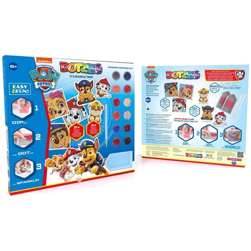 Dotzies Diamantové malování - Tlapková Patrola - Velká sada
