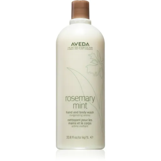Aveda Rosemary Mint Hand and Body Wash jemné mýdlo na ruce a tělo 1000 ml