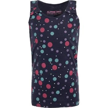 ALPINE PRO JUKO Lányka top, sötétkék, méret 104-110