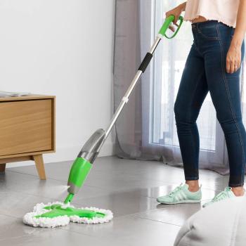 InnovaGoods Trojitý mop s rozprašovačem