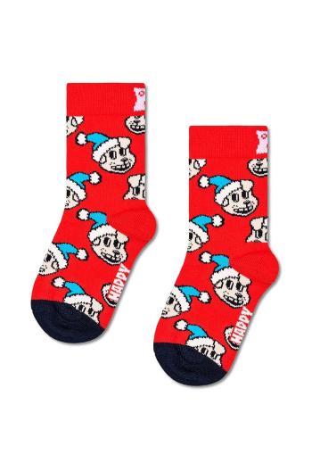 Dětské ponožky Happy Socks Kids Holiday Doggo Sock oranžová barva, P001691